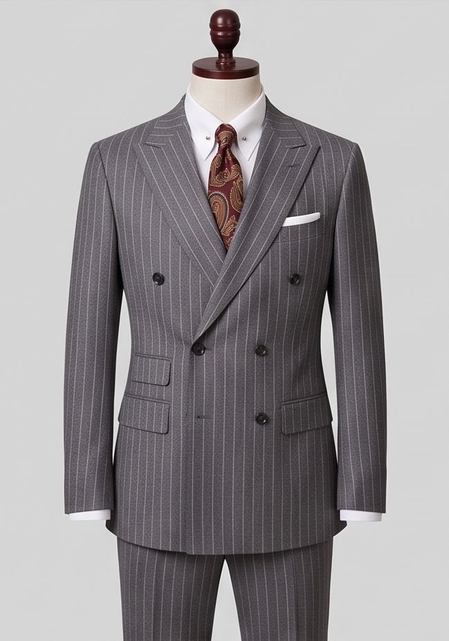 Double-Breasted Power Suit